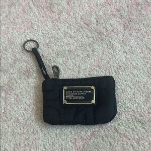 Marc by Marc Jacobs Black Quilted Key Holder